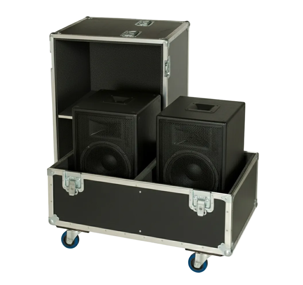 Custom 2-in-1 Heavy Duty ATA Speaker Case