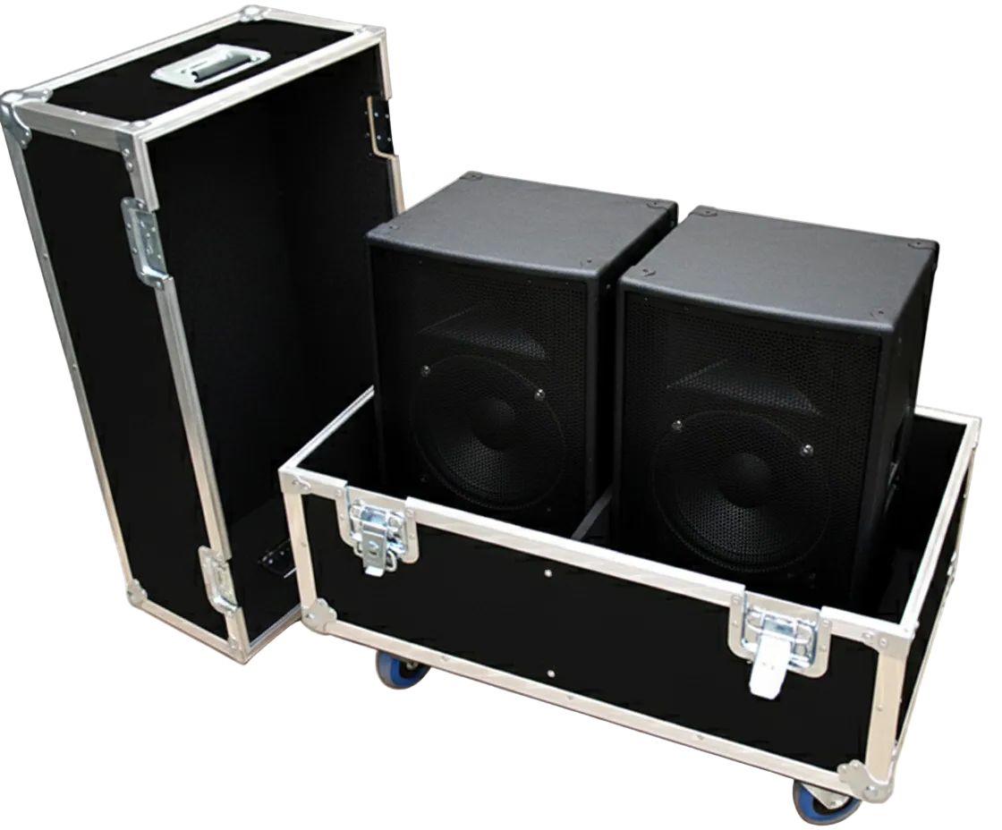 Custom 2-in-1 Heavy Duty Economy ATA Speaker Case