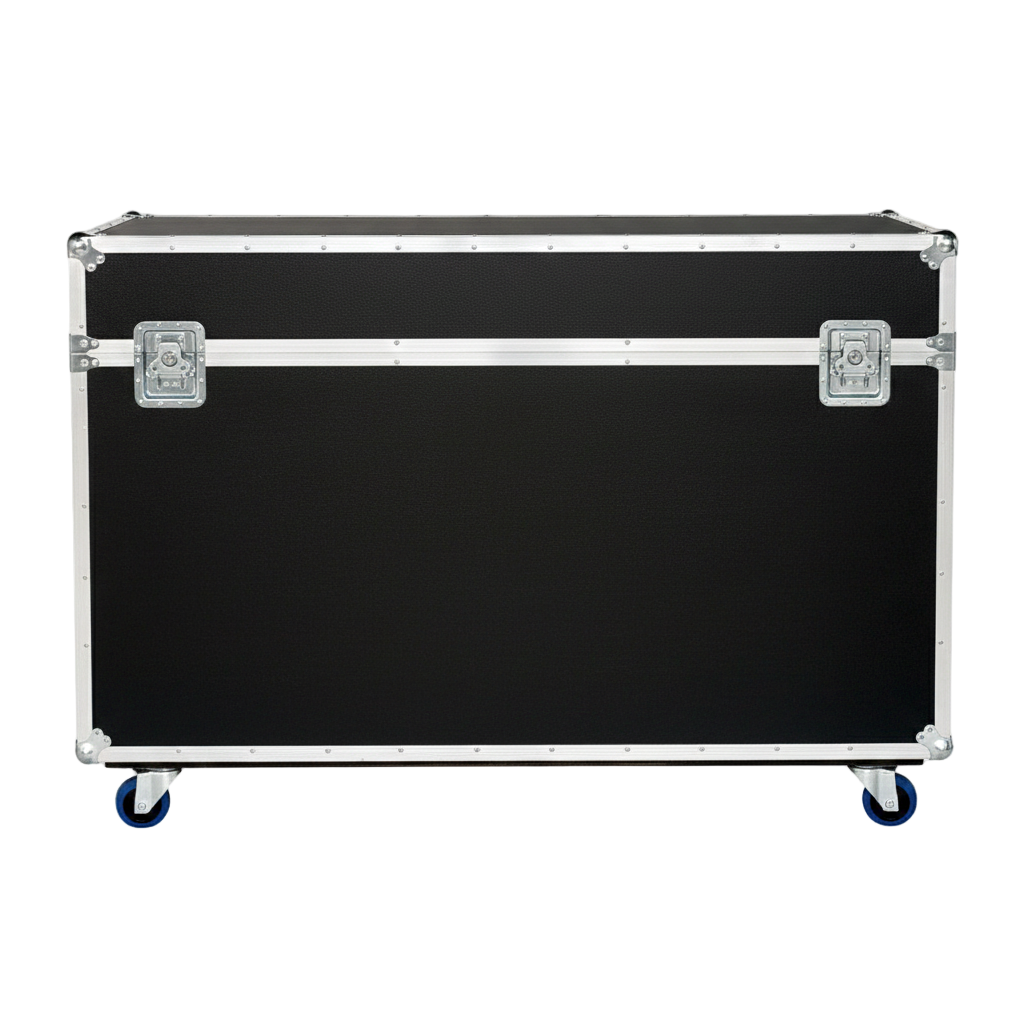 Custom 51"-60" LCD TV Monitor ATA Road Case with Electric Lift