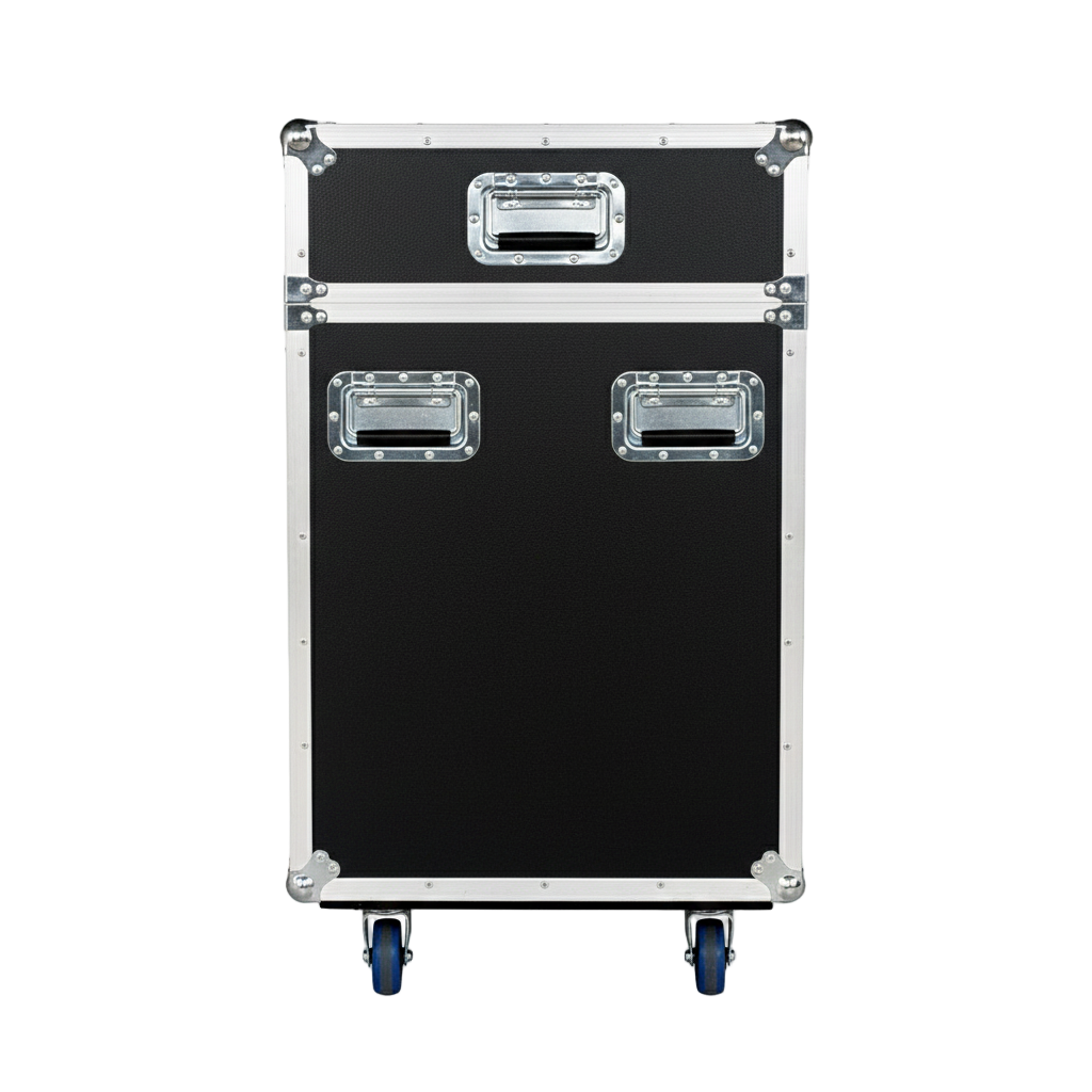 Custom 61"-70" LCD TV Monitor ATA Road Case with Electric Lift