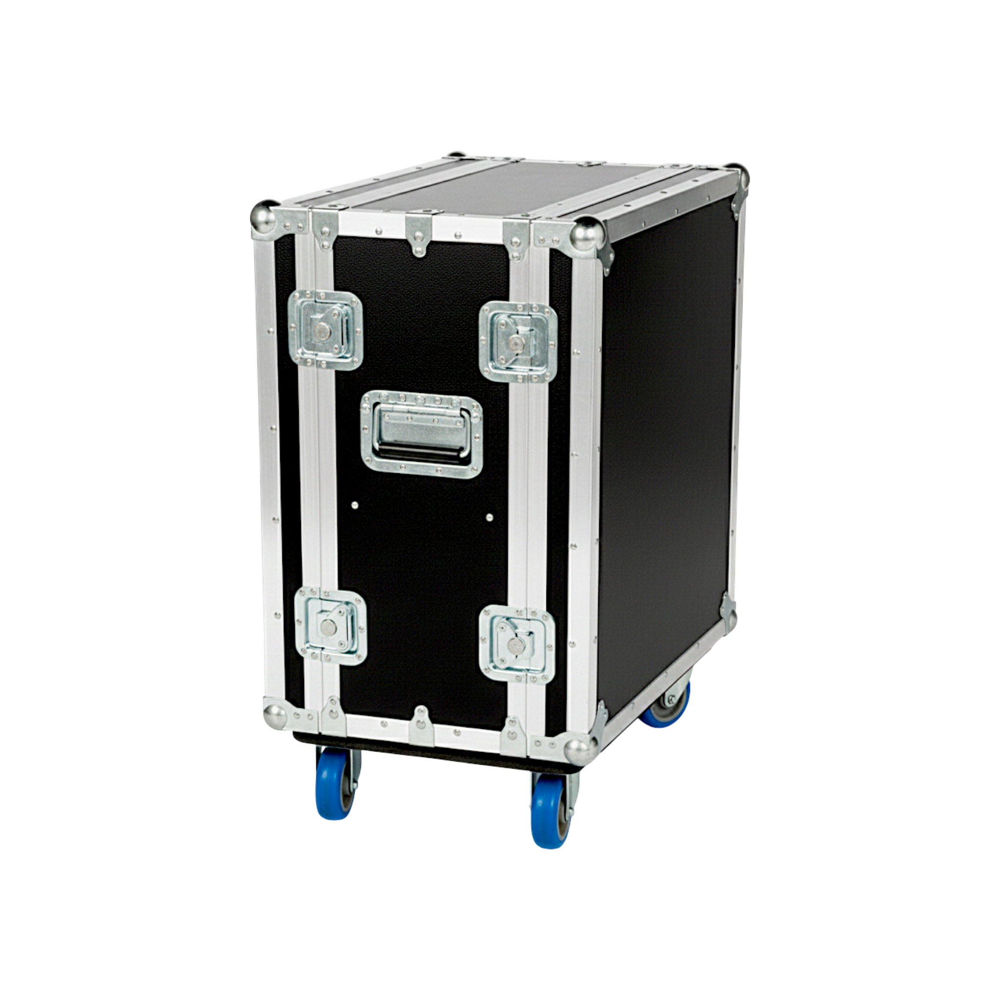 Custom Dual Amp Head ATA Road Case With Wheels
