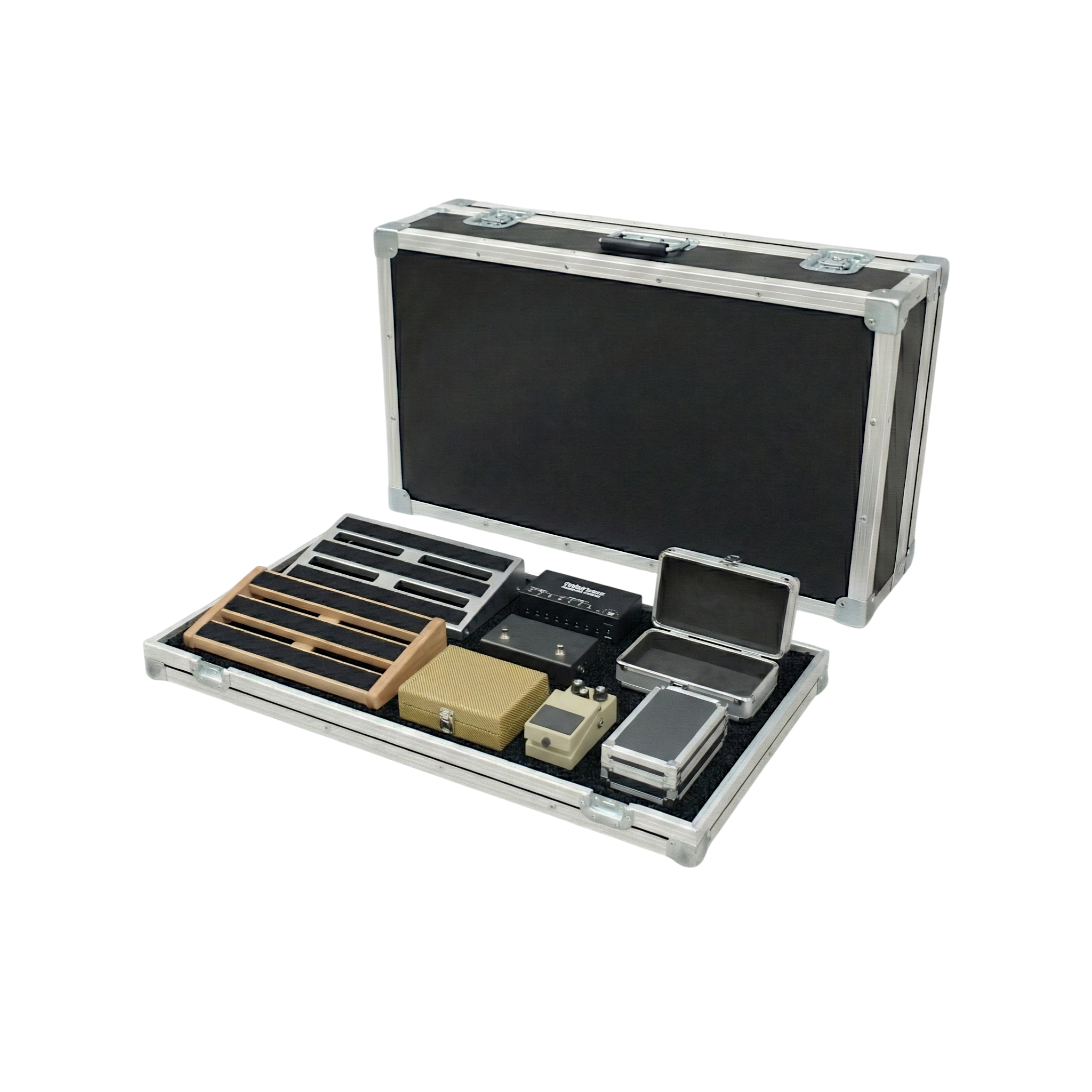 Custom Effect Pedal 1/4" Ply ATA Road Case with Foam Protection