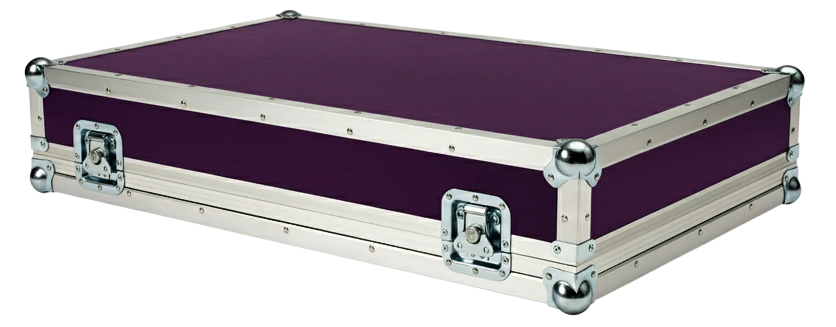 Custom Large Mixer Over 24" ATA Road Case – Carpet Lined