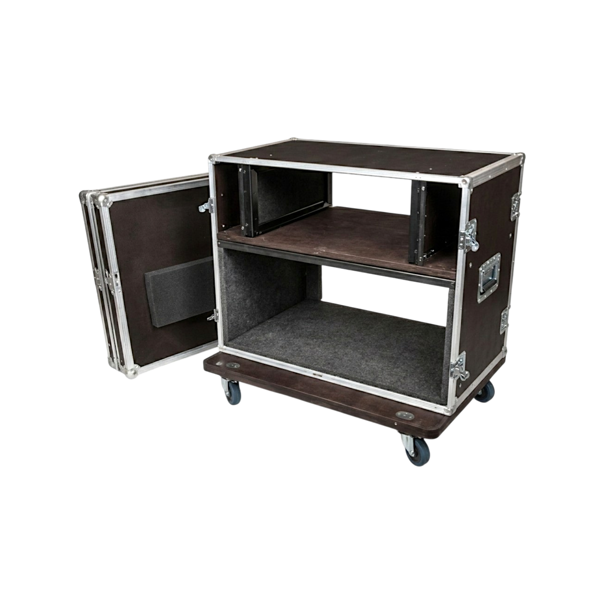 Custom 3/8" Ply Non-Shock Rack And Head ATA Combo Case