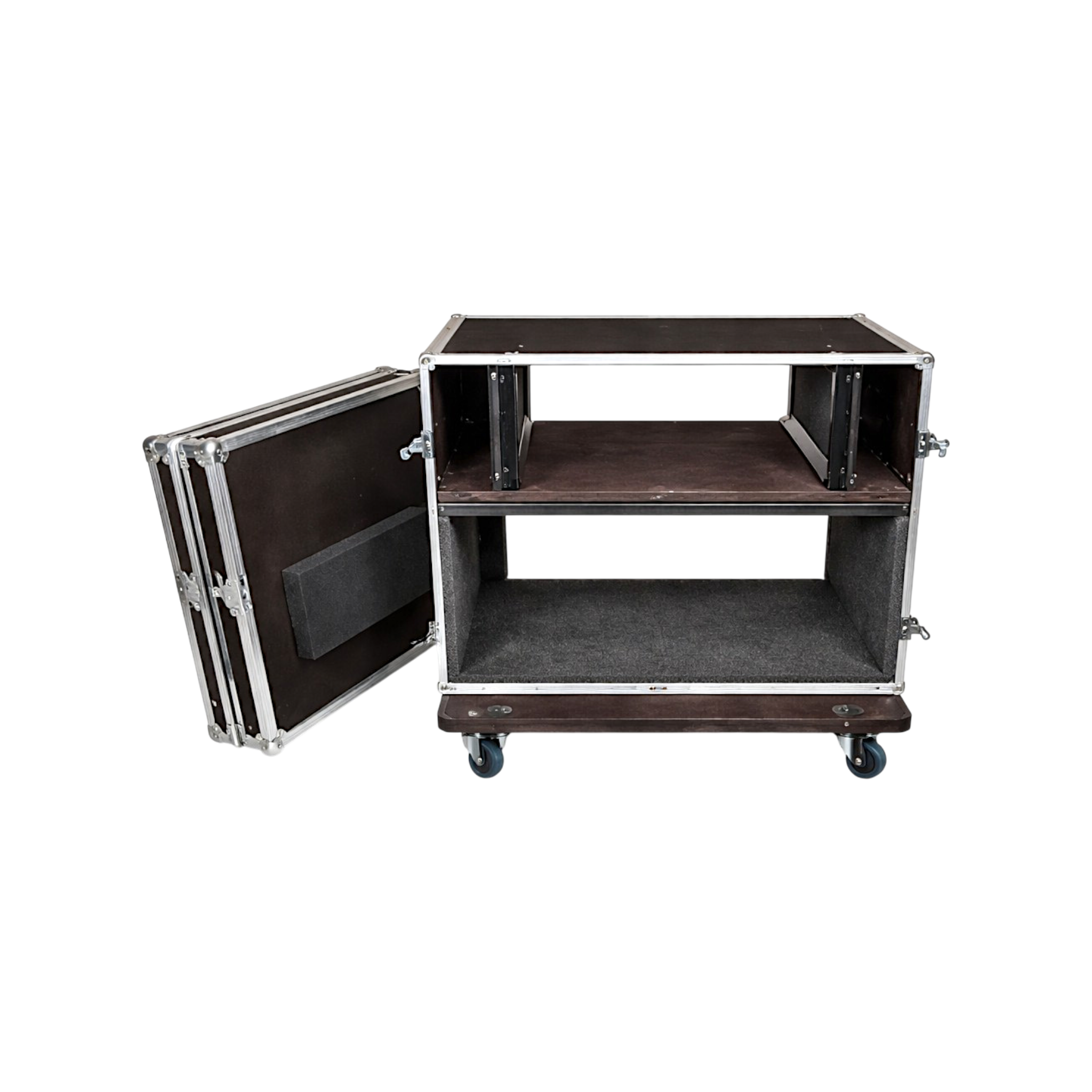 Custom 3/8" Ply Non-Shock Rack And Head ATA Combo Case