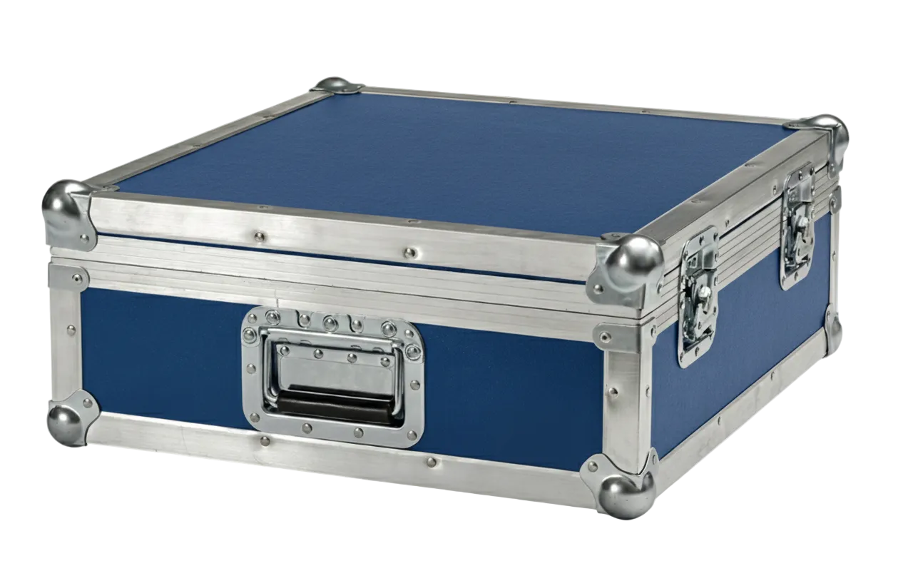 Custom Small Mixer Under 24" ATA Road Case – Carpet Lined