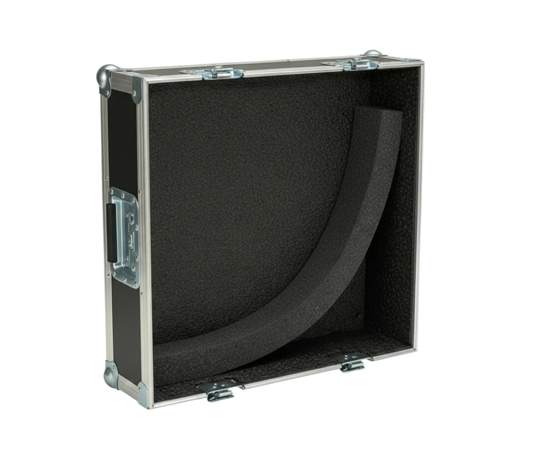 Custom Small Mixer Under 24" ATA Road Case – Carpet Lined
