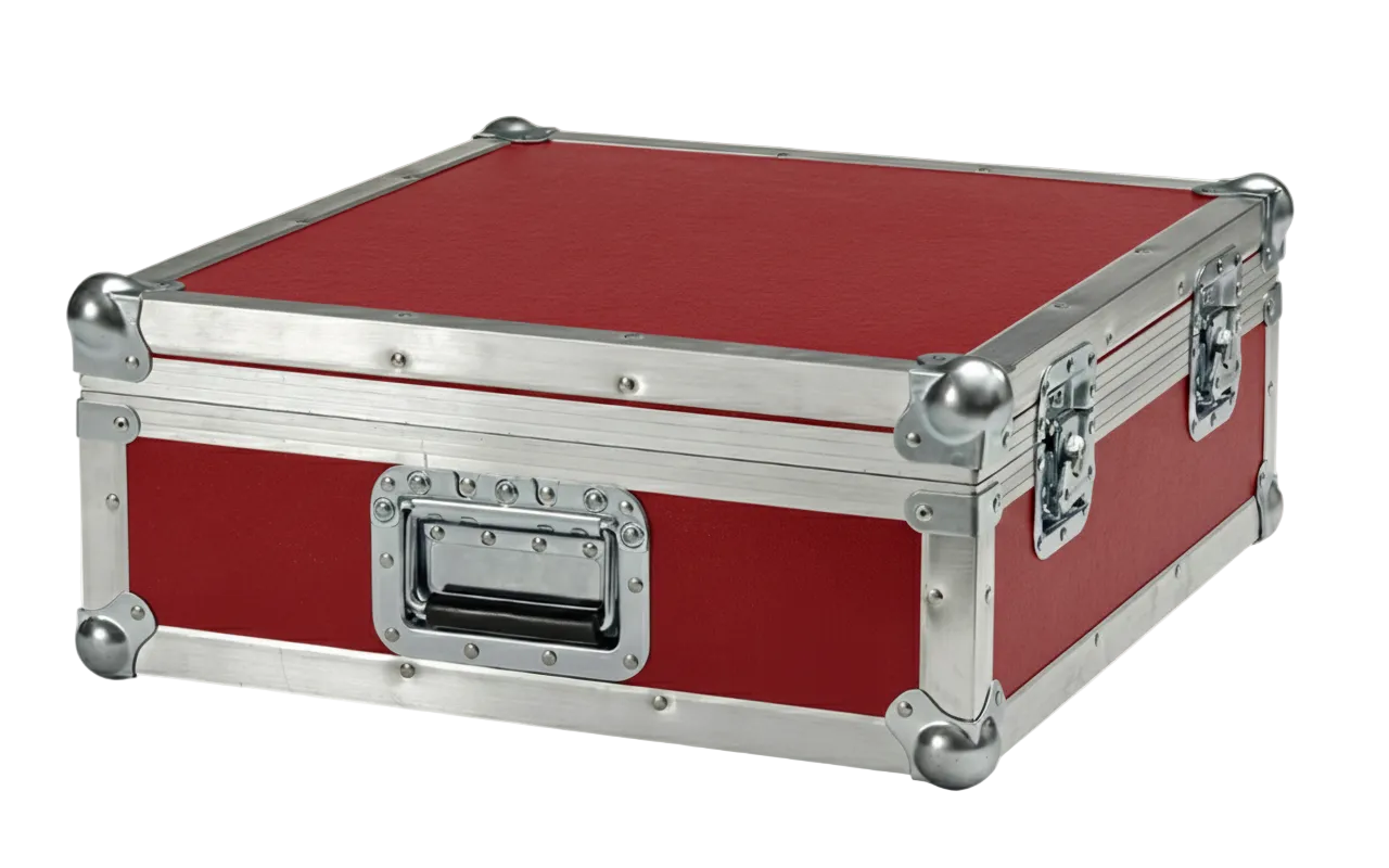 Custom Small Mixer Under 24" ATA Road Case – Carpet Lined