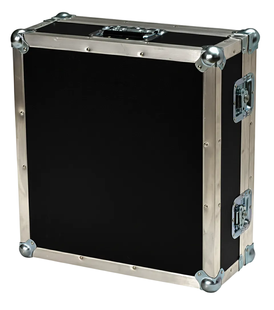 Custom Small Mixer Under 24" ATA Road Case – Carpet Lined