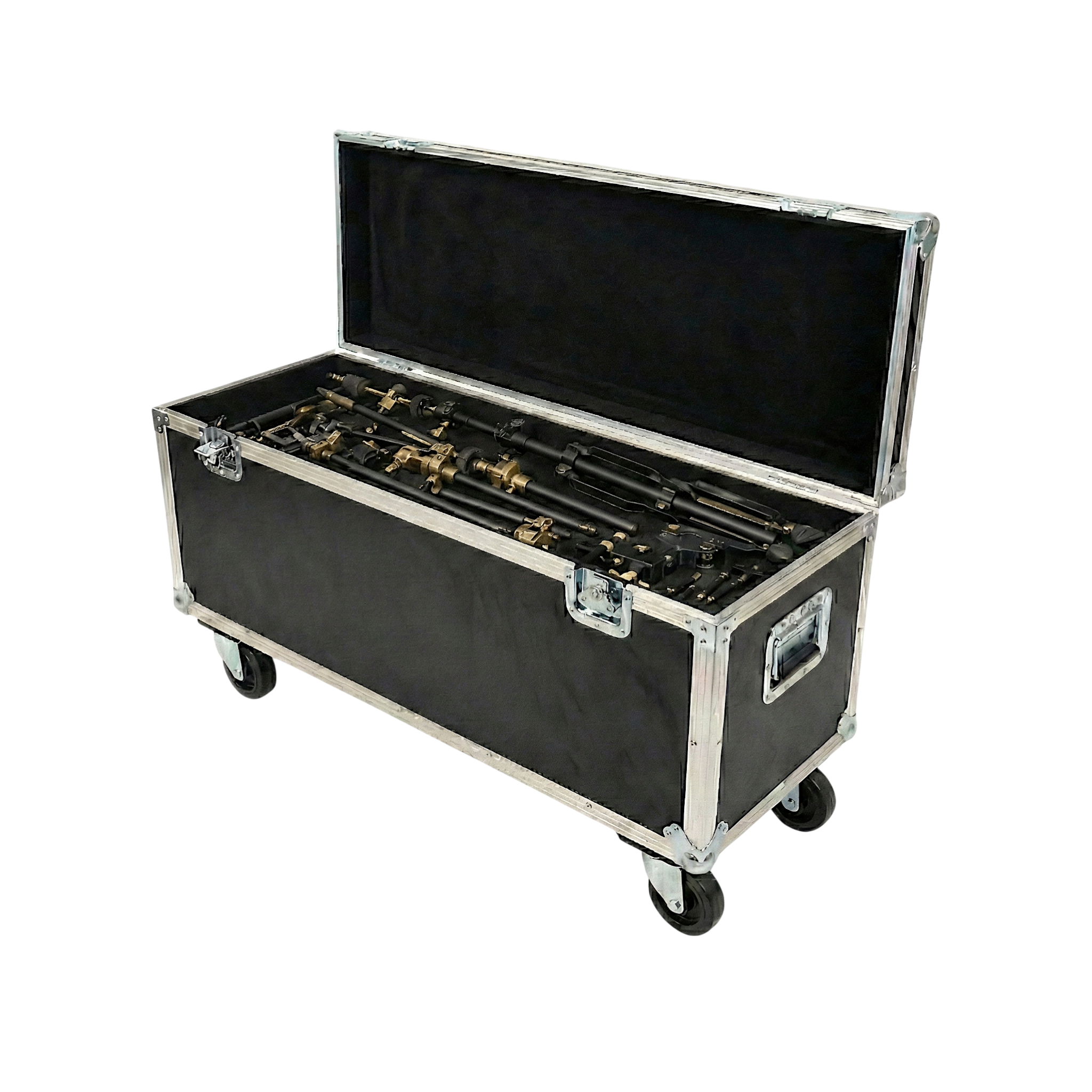 Heavy Duty Drum Hardware and Stand ATA Road Case 3/8" Ply – Medium