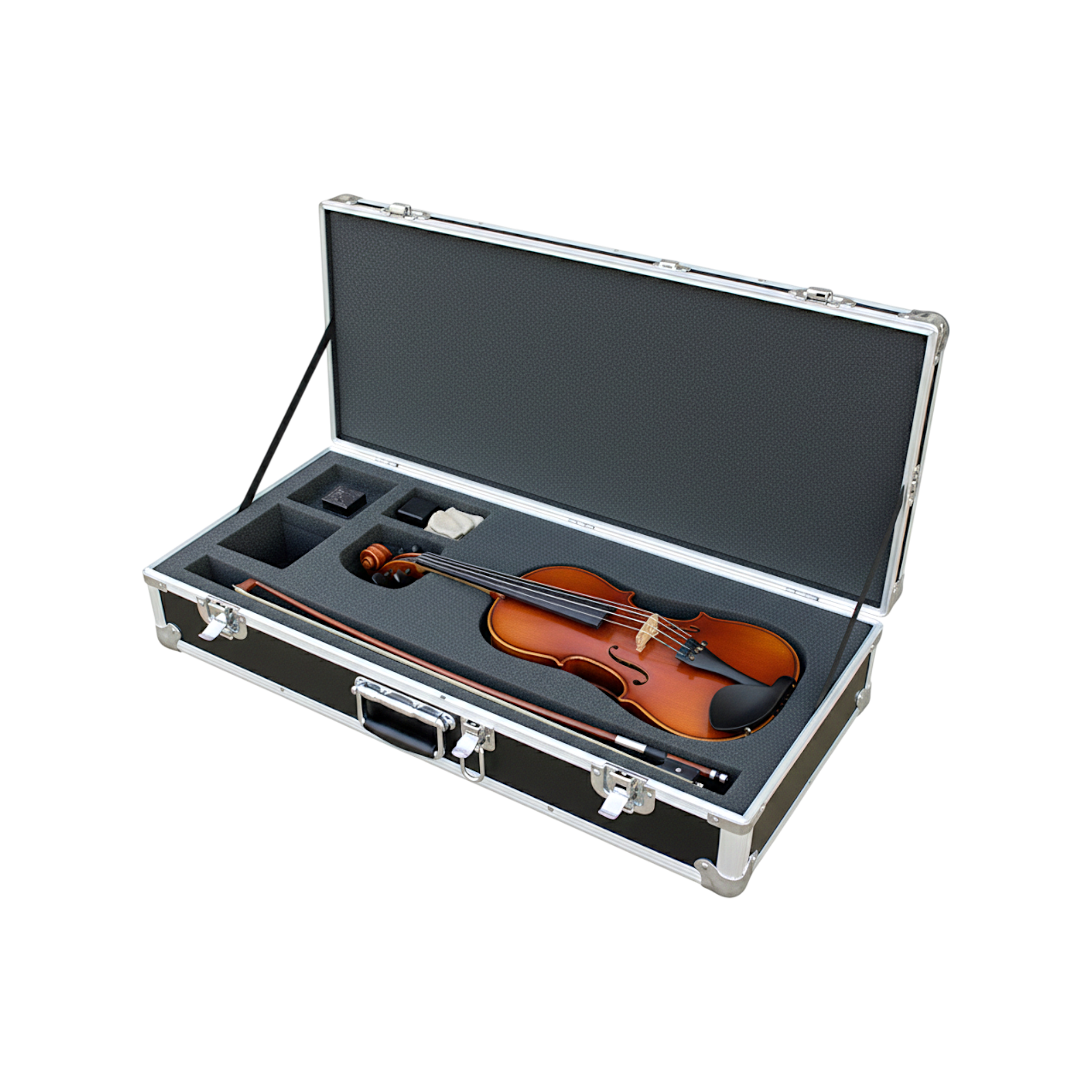 Full Size Violin ATA Road Case with Wheels & Foam Interior