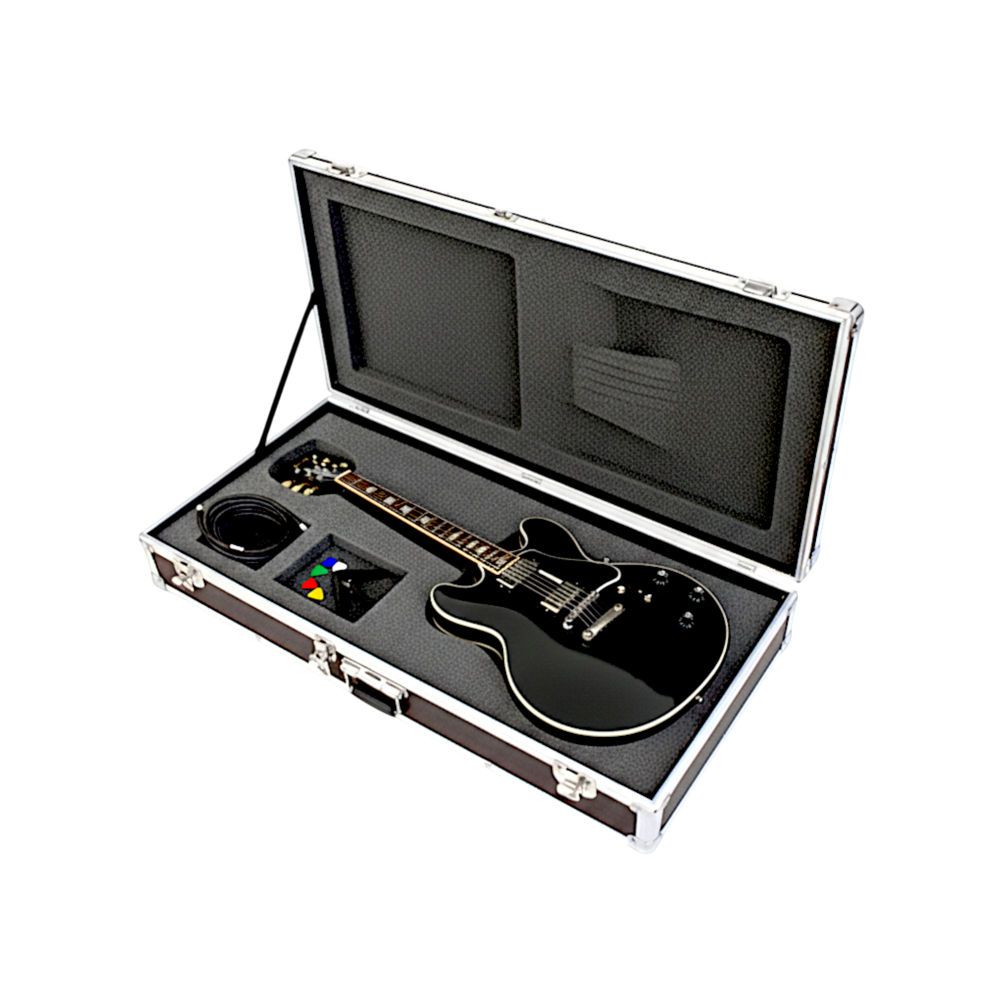 Guitar & Bass ATA Case – 1/4" or 3/8" Plywood with Uncut Foam Layers