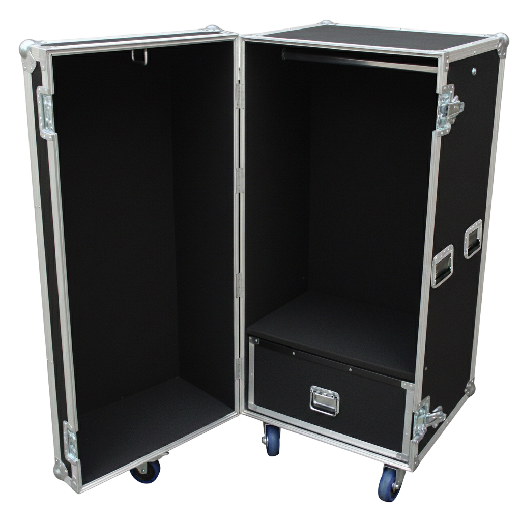 Heavy Duty ATA Wardrobe Case 3/8" Plywood | Single-Sided
