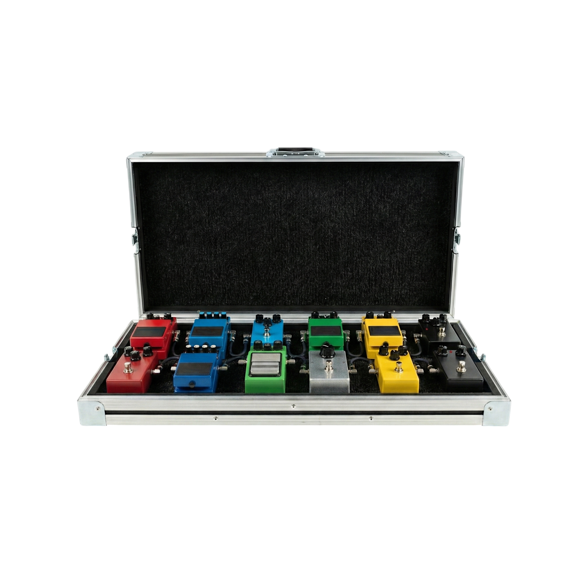 Lightweight 1/4" Ply ATA Effect Pedal Road Cases – 24"/28"/32"