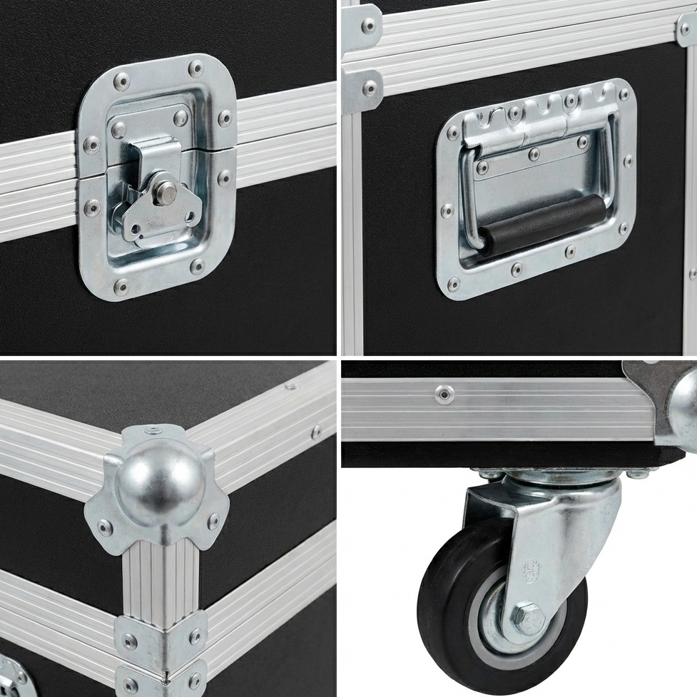 Medium Duty 2 in 1 Scanner ATA Case with Wheels