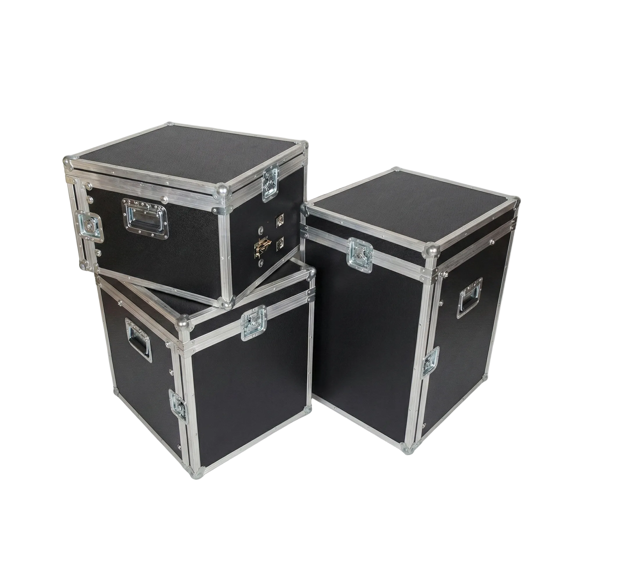 Medium Duty ATA Rack and Mixer Case – 11U Top, 2–6U Bottom