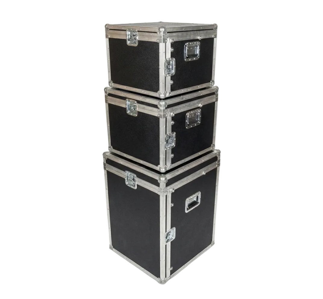 Medium Duty ATA Rack and Mixer Case – 11U Top, 2–6U Bottom