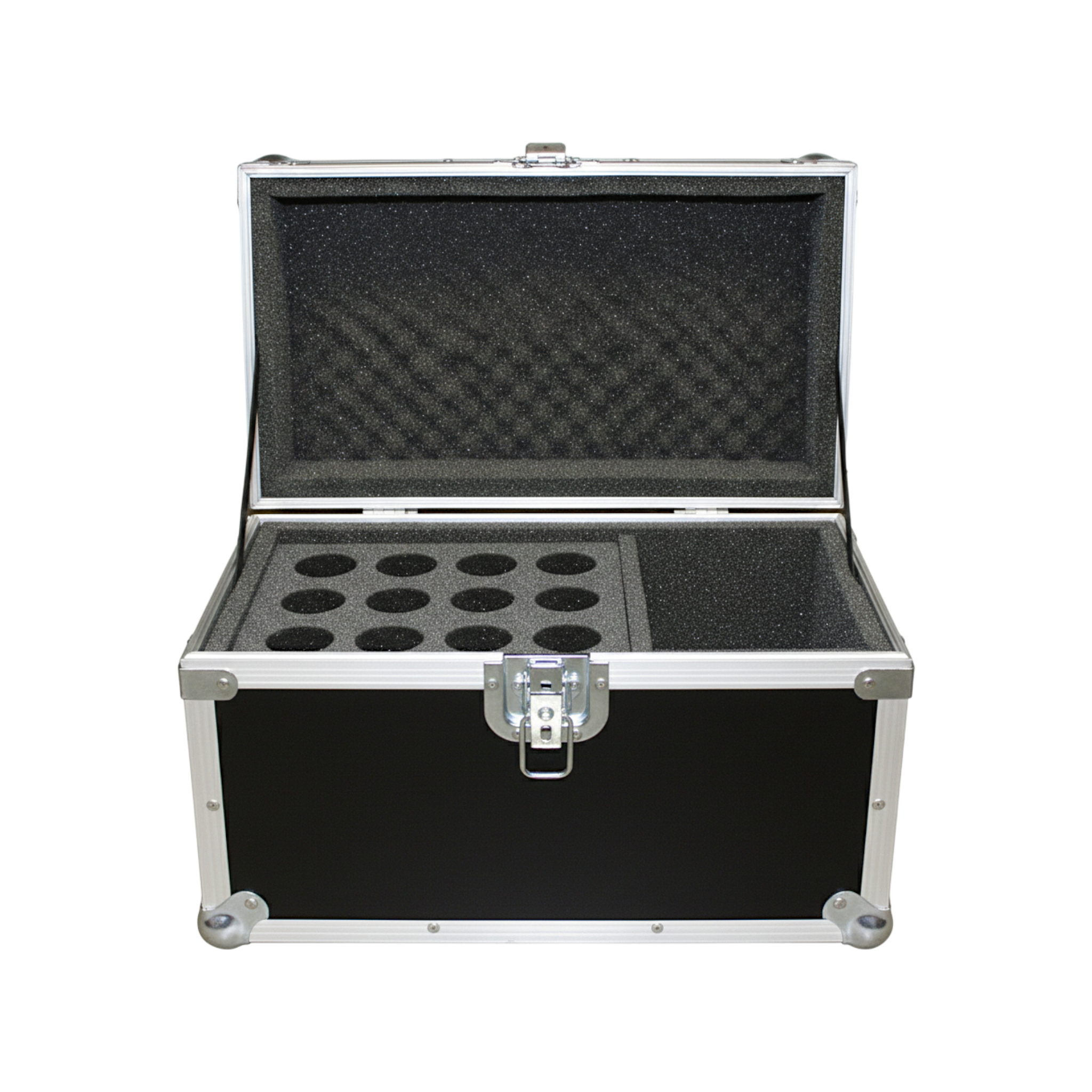 12 Microphones ATA Case with Wire Compartment
