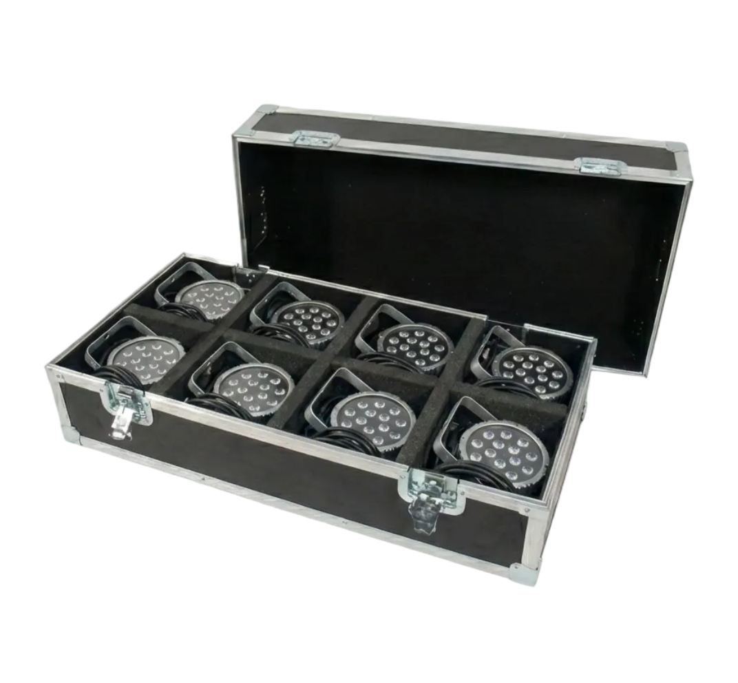 PAR LED 8 in 1 ATA Case – Fits Par 38, 46 and 56 Lights