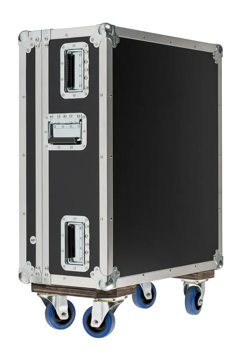 Presonus 24.4.2 Mixer Road Case with Doghouse and Wheels