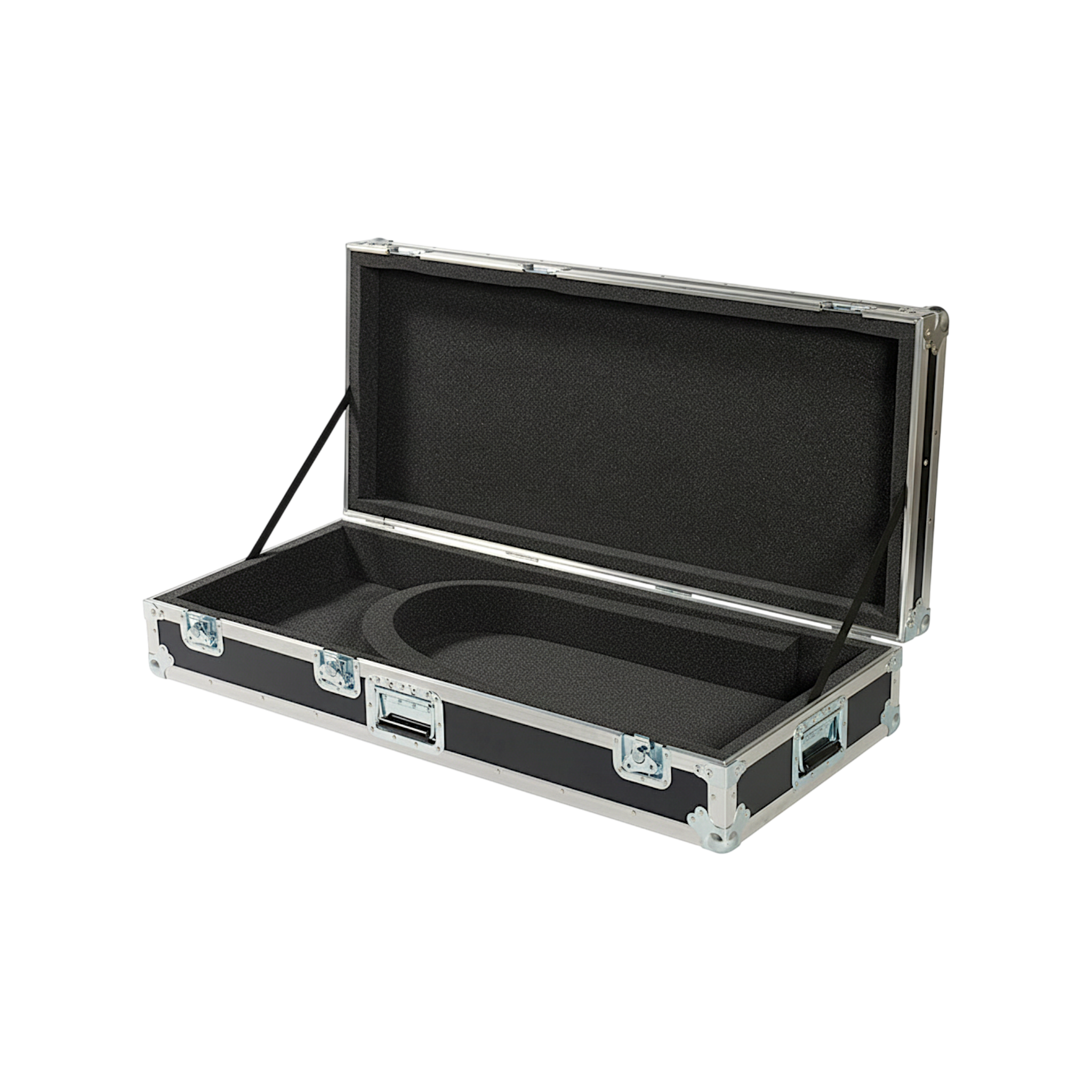Stock Size Keyboard Foam Lined Road Case – 61/76/88 Keys