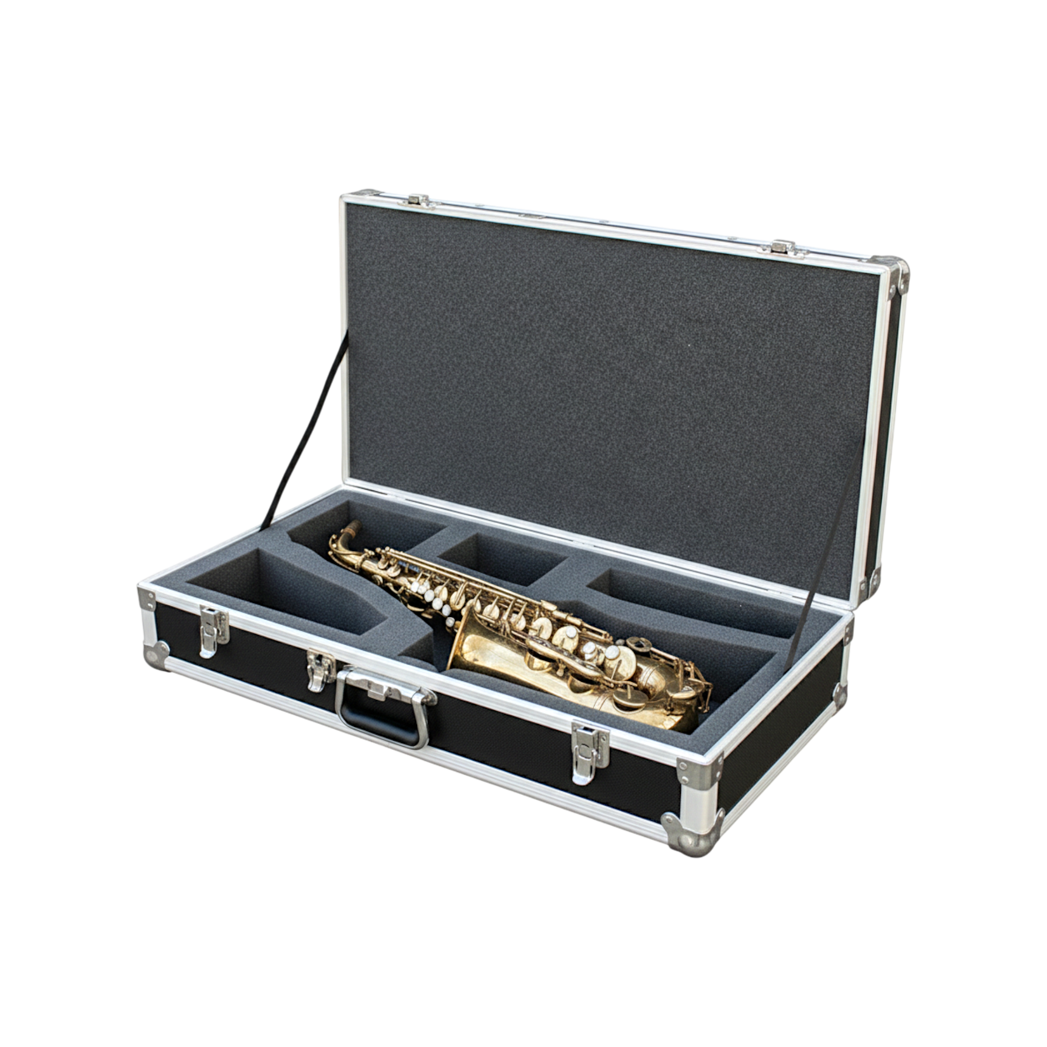 Tenor Saxophone ATA Road Case with Wheels & Foam Interior
