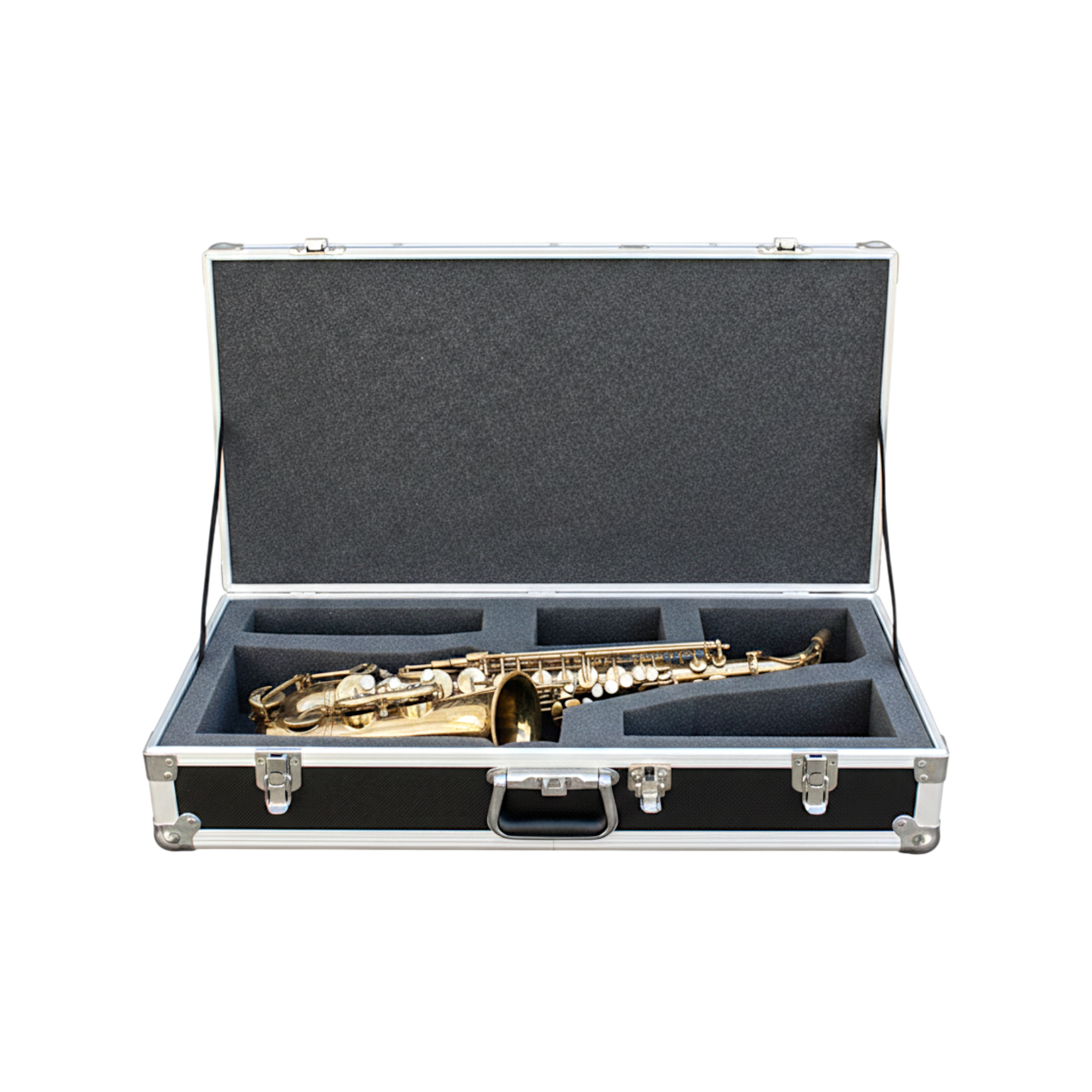 Tenor Saxophone ATA Road Case with Wheels & Foam Interior