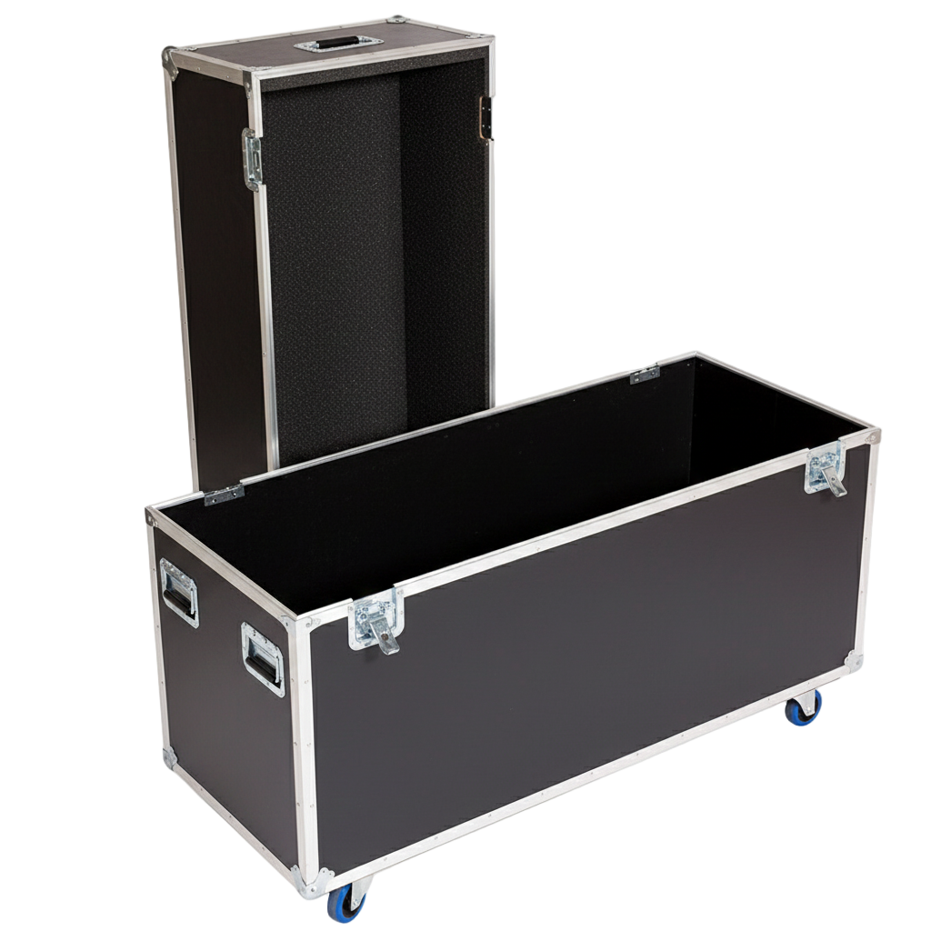 Custom Heavy-Duty 51"-60" 2-Screen LCD/LED TV ATA Case