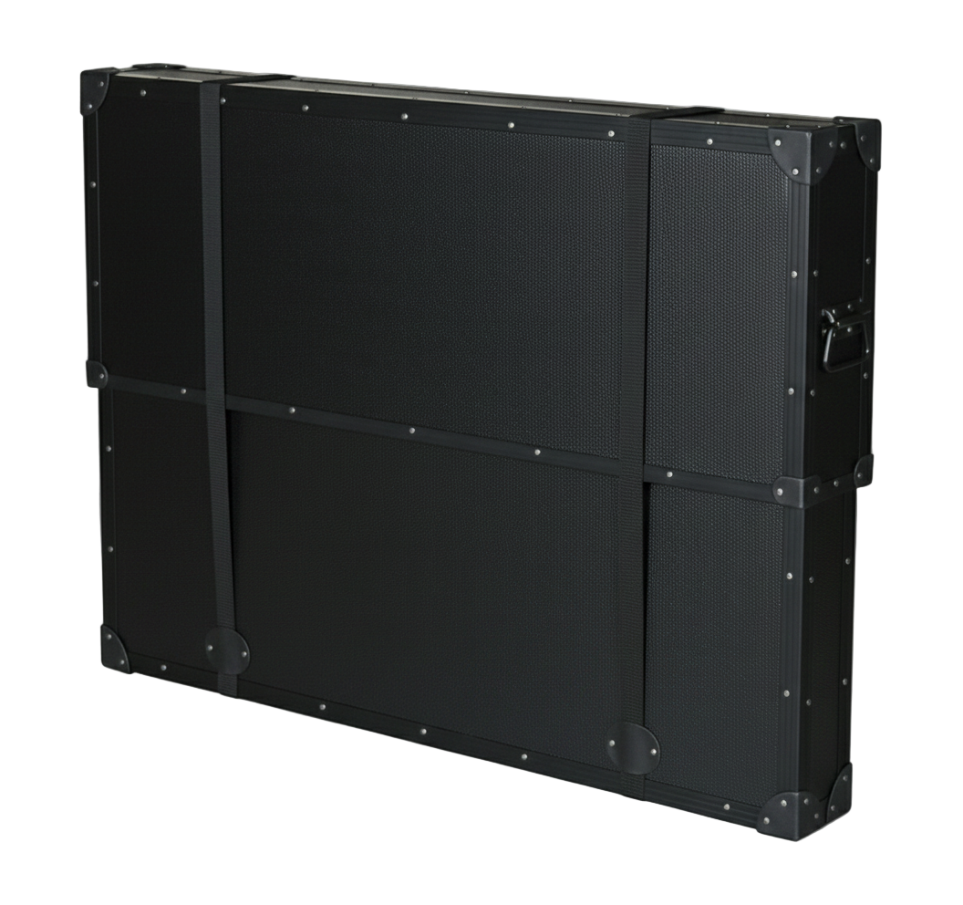 50" Plasma Slim Single TuffBox TV Case | Adjustable Telescoping Lid