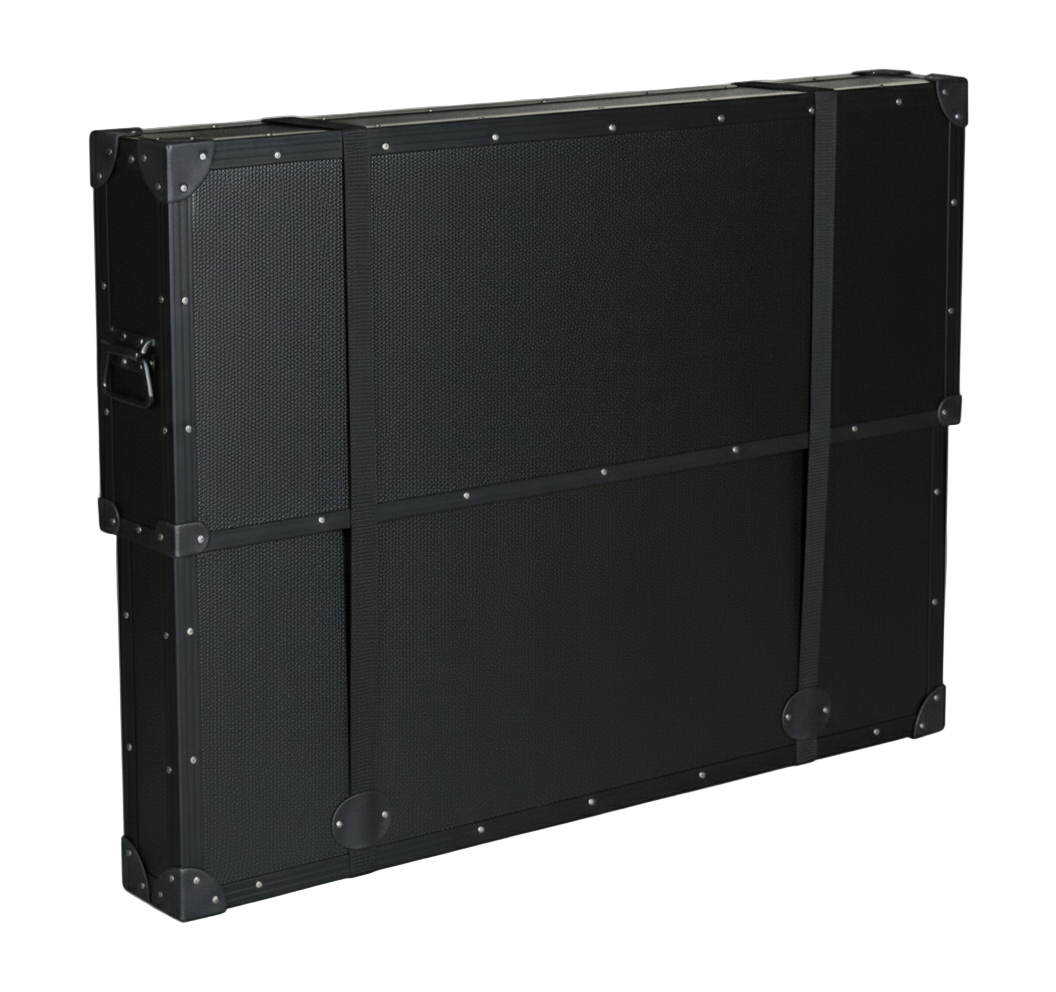 50" Plasma Slim Single TuffBox TV Case | Adjustable Telescoping Lid