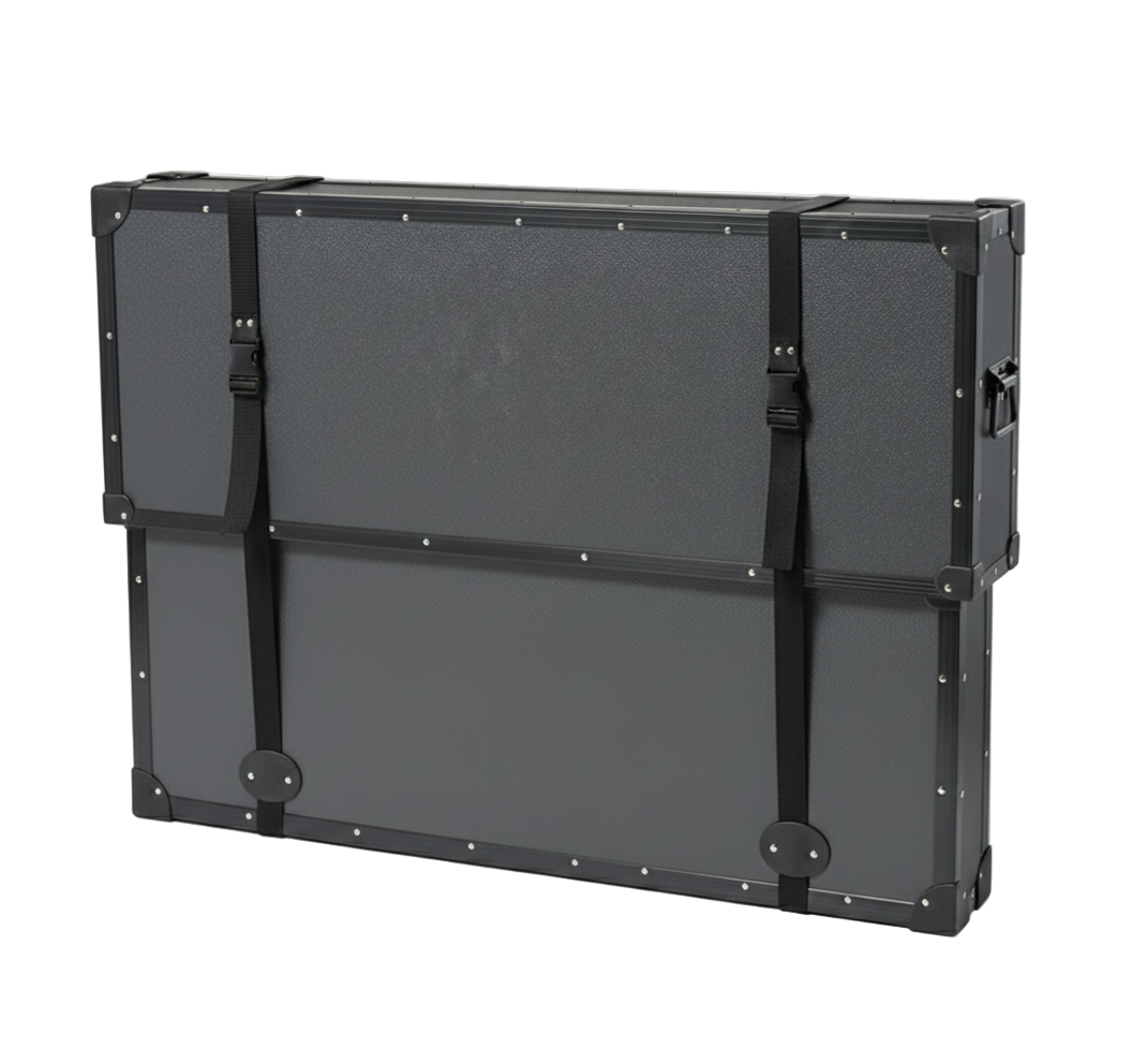 50" Plasma LCD LED TuffBox TV Case | Adjustable Telescoping Lid