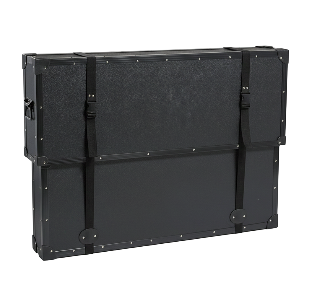 50" Plasma LCD LED TuffBox TV Case | Adjustable Telescoping Lid