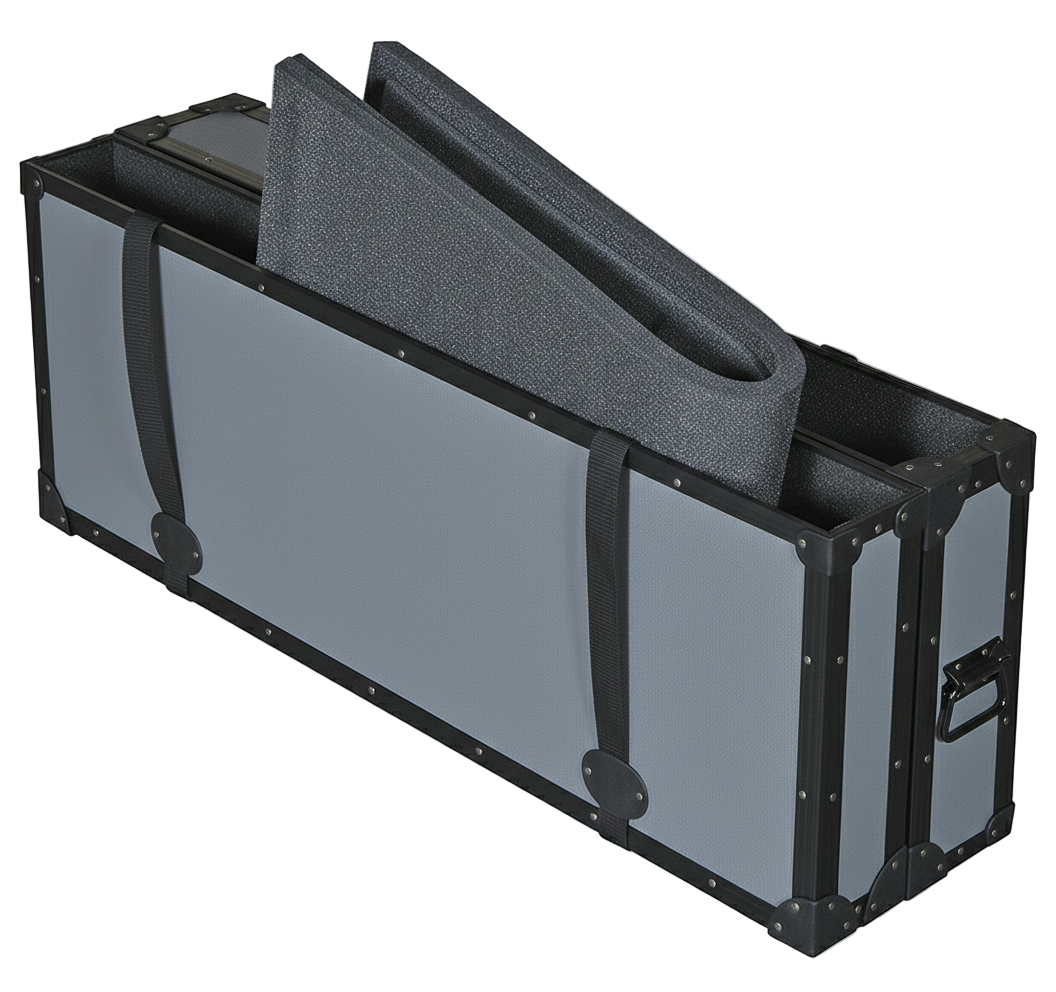 50" Plasma Slim Single TuffBox TV Case | Adjustable Telescoping Lid