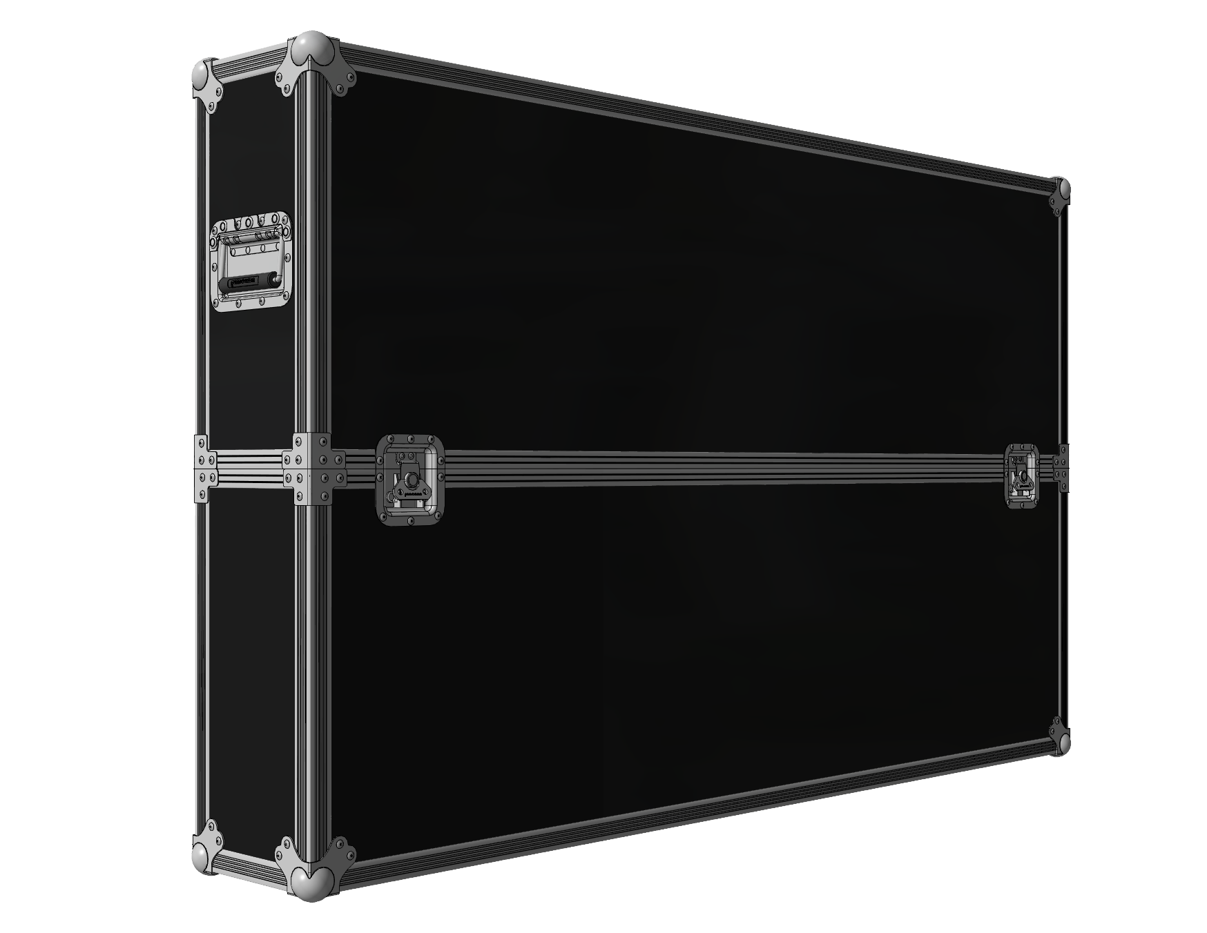 Heavy-Duty 60" LED LCD Plasma ATA TV Case | Custom Foam