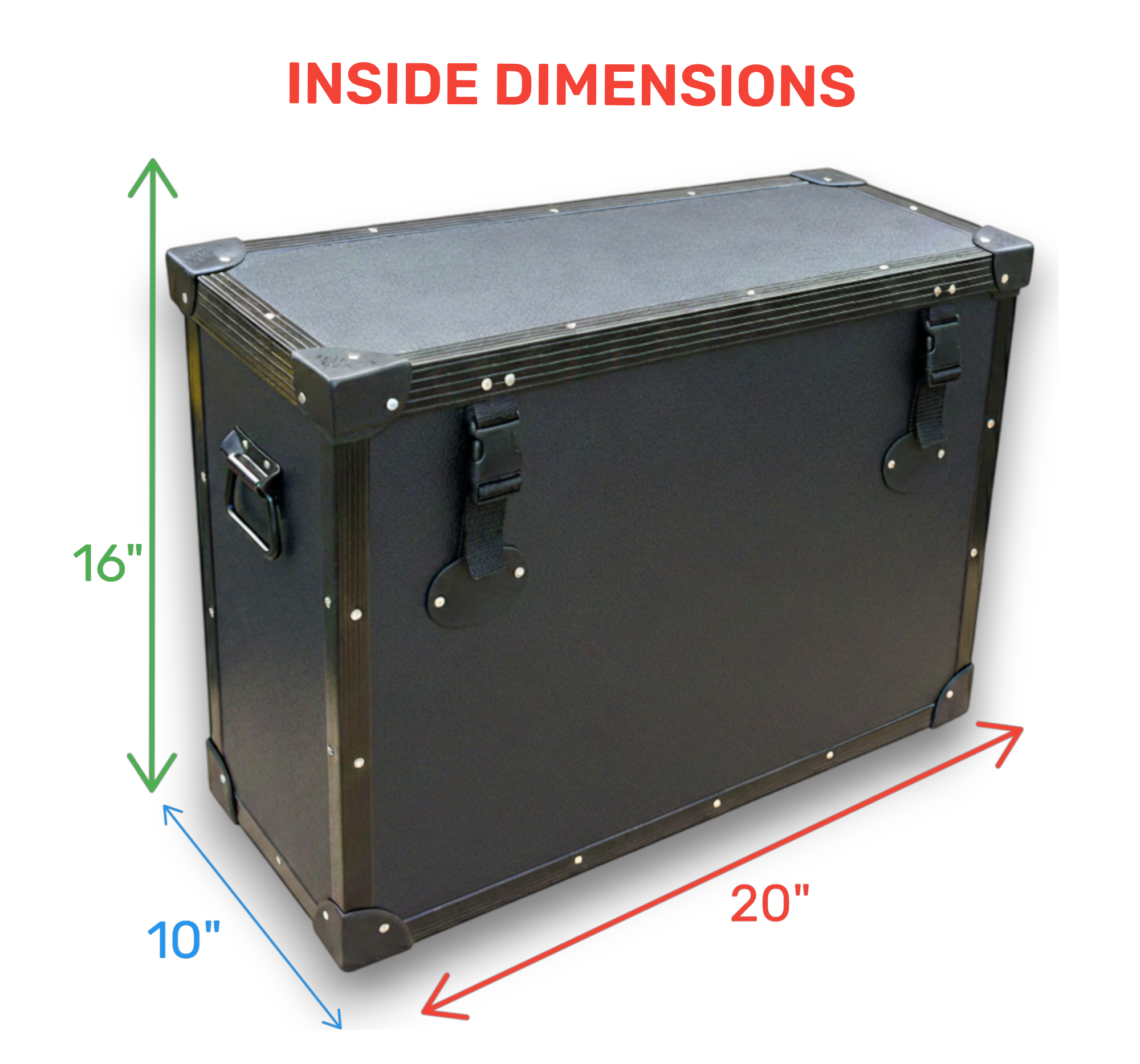 TuffBox 17"–20” LCD Monitor Case | Custom Foam Protective Case